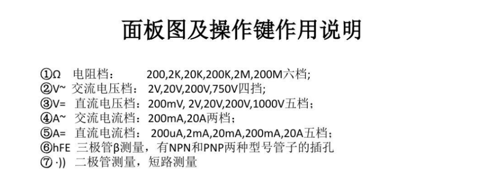 新手怎么使用万用表（万用表的正确使用方法）